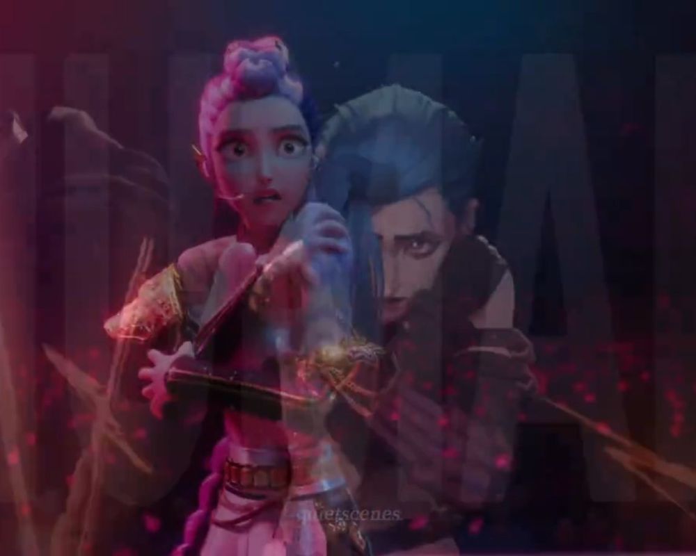 A quietscenes edit pairing two misread characters